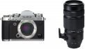 Fujifilm X-T3 body (Sidabrinis) + 100-400mm 