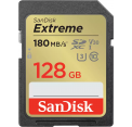 SanDisk atm. korta SDXC 128GB Extreme Video 180MB/s