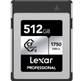 LEXAR atm. korta Pro Silver CFexpress R1750/W1300 512GB