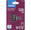 HAMA at.kort. micro SDXC 128GB C10 R100Mb/s
