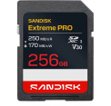 SanDisk atm. korta SD 256GB Extreme PRO 250MB/s A1 V30
