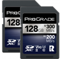 ProGrade Digital SDXC UHS-II V90 Memory Card (128GB) 2-pack