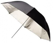 Powerlux skėtis sidabrinis 94cm