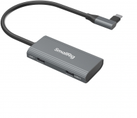 SmallRig 4598 USB-C Hub 4-in-1 PD/USB-C 3.1/USB-C 2.0 with Audio Adapter