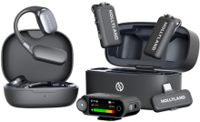 Hollyland LARK MAX 2 Ultimate Combo with OWS Monitor Earphone + Camera RX + USB-C RX