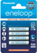 Panasonic Eneloop baterijos AAA 750 mAh-4BP