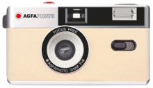 Agfaphoto daugkartinis juostinis fotoaparatas 35mm (smėlio)
