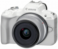 Canon EOS R50 WH + RF-S 18-45mm F4.5-6.3 IS STM