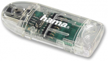 HAMA kortelių skaitytuvas USB 2.0 SD/MMC (91092)