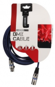 Kabelis  XLR 3pin kištukas - XLR 3pin lizdas 5m (PAC103)       