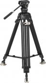 SmallRig 3989 Heavy-Duty Carbon Fiber Video Tripod Kit