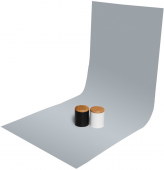 PVC fonas 60x130m (pilka) 