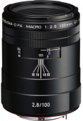 Pentax objektyvas HD DFA 100mm Macro F/2.8 ED AW Black
