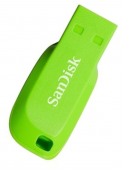 SanDisk atm. raktas USB2.0 32GB Cruzer Blade green  