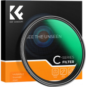K&F Concept 77mm Variable Star 4-8 Filter,Green Coated Optical Glass  