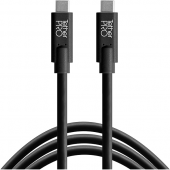 TetherTools kabelis TetherPro USB-C to USB-C (CUC15-BLK)    