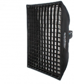 Godox Paraplu Softbox Bowens 60x60 met Grid 