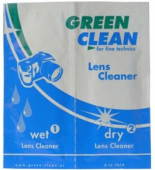 Green Clean valymo servetėlės objektyvui 100 vnt.LC-7010-100