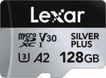Lexar atm.korta SDXC micro Silver Plus 128GB R205/W150
