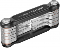 SmallRig 4375 x FILM RIOT 10-in-1 Folding Wrench Set with with Multiple Angle Positioning Black