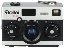 Rollei fotoaparatas 35 AF I analoginis (sidabrinis)