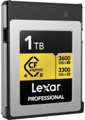 Lexar atm.korta CFexpress 4.0 Pro Gold  1TB R3600/W3300 Type B