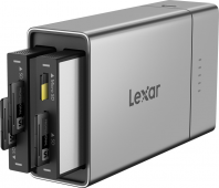 Lexar skaitytuvas Professional Workflow Go for 2 Module bay incl.5000mAh battery     