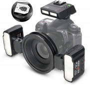 Meike makro blykstė MK-MT24 II Canon 