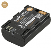 Jupio akumuliatorius LP-E6P *ULTRA C* (USB-C input) 2600mAh (6A continuous discharge) 18.7Wh