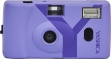 YASHICA MF-1 daugkartinis fotoaparatas Snapshot Art Camera (Lavender)   