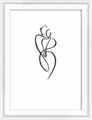 WALTHER rėmelis Silhouette 10x15 White (NW015W)    