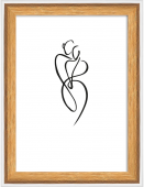 WALTHER rėmelis Silhouette 10x15 natur. (NW015H) 