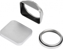 NiSi JetMag Pro Lens Hood, Uv Filter & Cap for Fuji X100 Silver