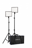 Nanlite LED šviestuvas Lumipad 25 2kit su maitinimo adapteriais 