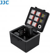 JJC baterijų ir kortelių dėklas JBC-BAT6
