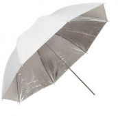 Powerlux skėtis sidabrinis 84cm 