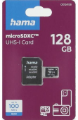 HAMA at.kort. micro SDXC 128GB C10 R100Mb/s