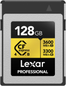 Lexar atm.korta CFexpress 4.0 Pro Gold 128GB R3600/W3300 Type B