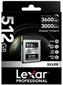 Lexar atm.korta Pro Silver CFexpress R3600/W3000 512GB