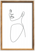WALTHER rėmelis Silhouette 20x30 nature (NW030H)
