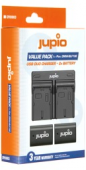 Jupio Kit: 2x Battery DMW-BLF19E 1860mAh + USB Dual Charger