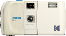 Kodak daugkartinis fotoaparatas EC35 Film Camera Vanilla White + Kodak Ultra Max 24