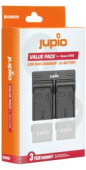Jupio rink. USB Dual pakr. + 2x Li-ion akum. LP-E8 (1120 mAh)