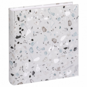 WALTHER alb.FA-298-3 Terazzo stone grey 30x30/60 psl, balti lapai