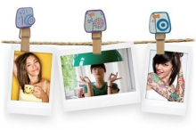 Fujifilm Instax MINI  clips 