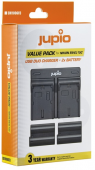 Jupio Kit: 2x Battery EN-EL15c + USB Duo Charger (Tinka Nikon Z6 III)
