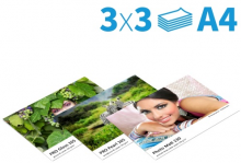 Fomei popierius A4/3x3 Trial pack of Gloss & Pearl 265 + Photo Matt 230