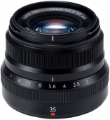 Fujifilm XF 35mm F2 WR juodas