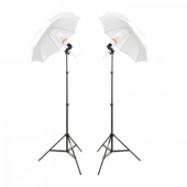 Powerlux apšvietimo komplektas DS-1250 (W803 + 125W 5400K + SA-02 + liets. 94cm baltas)