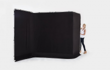 Lastolite fonas Panoramic background  7621 Black        